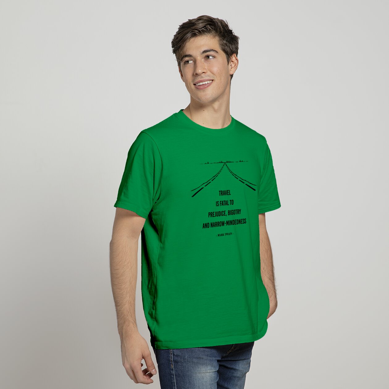 Uplifting Positive Message 'Travel Is Fatal To Pre T Shirt