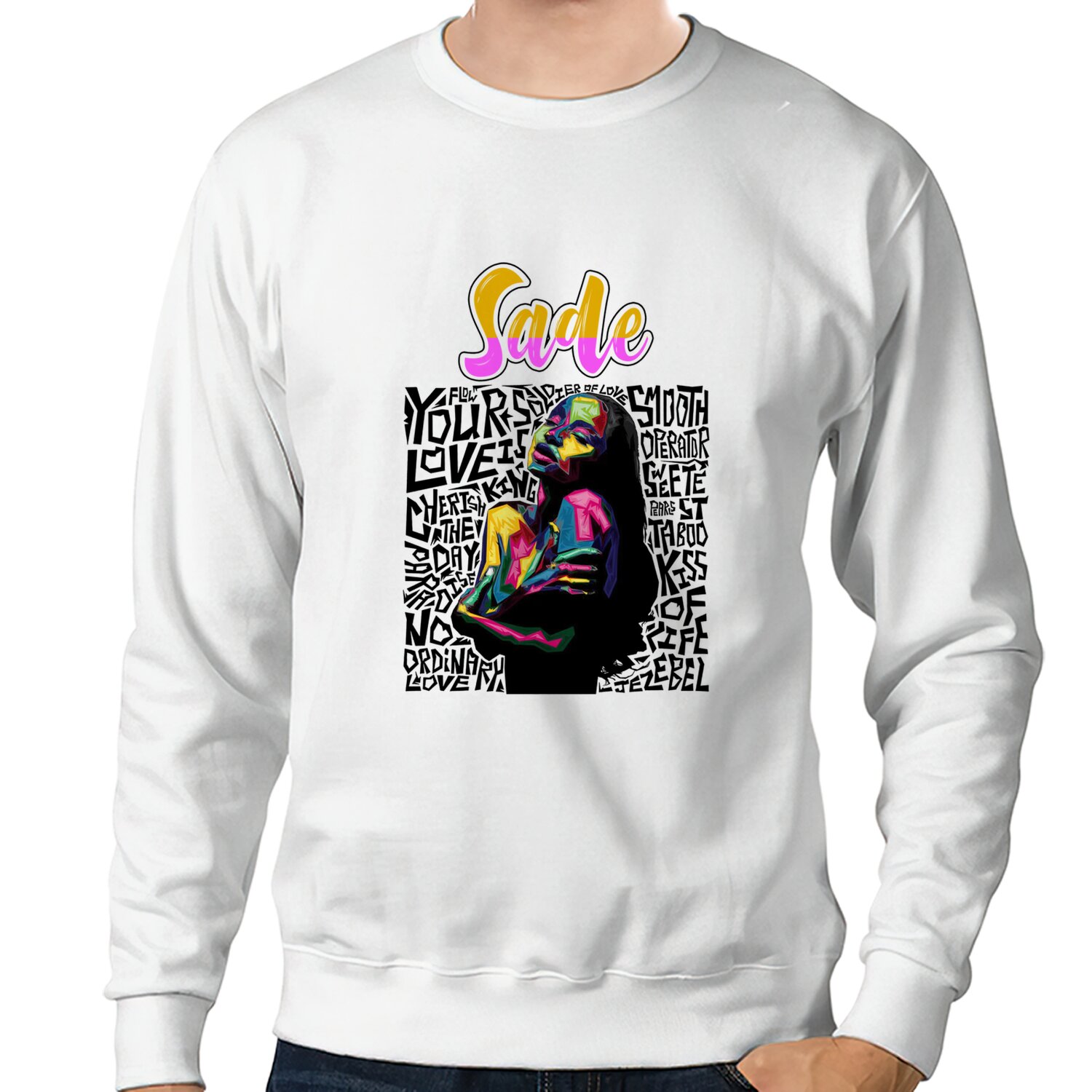 T-Shirt Sade Adu Smooth Operator No Ordinary Your Love is King Retro Vintage 80s Sade in Denim T-Shirt Music Shirt Sade Singer Shirt