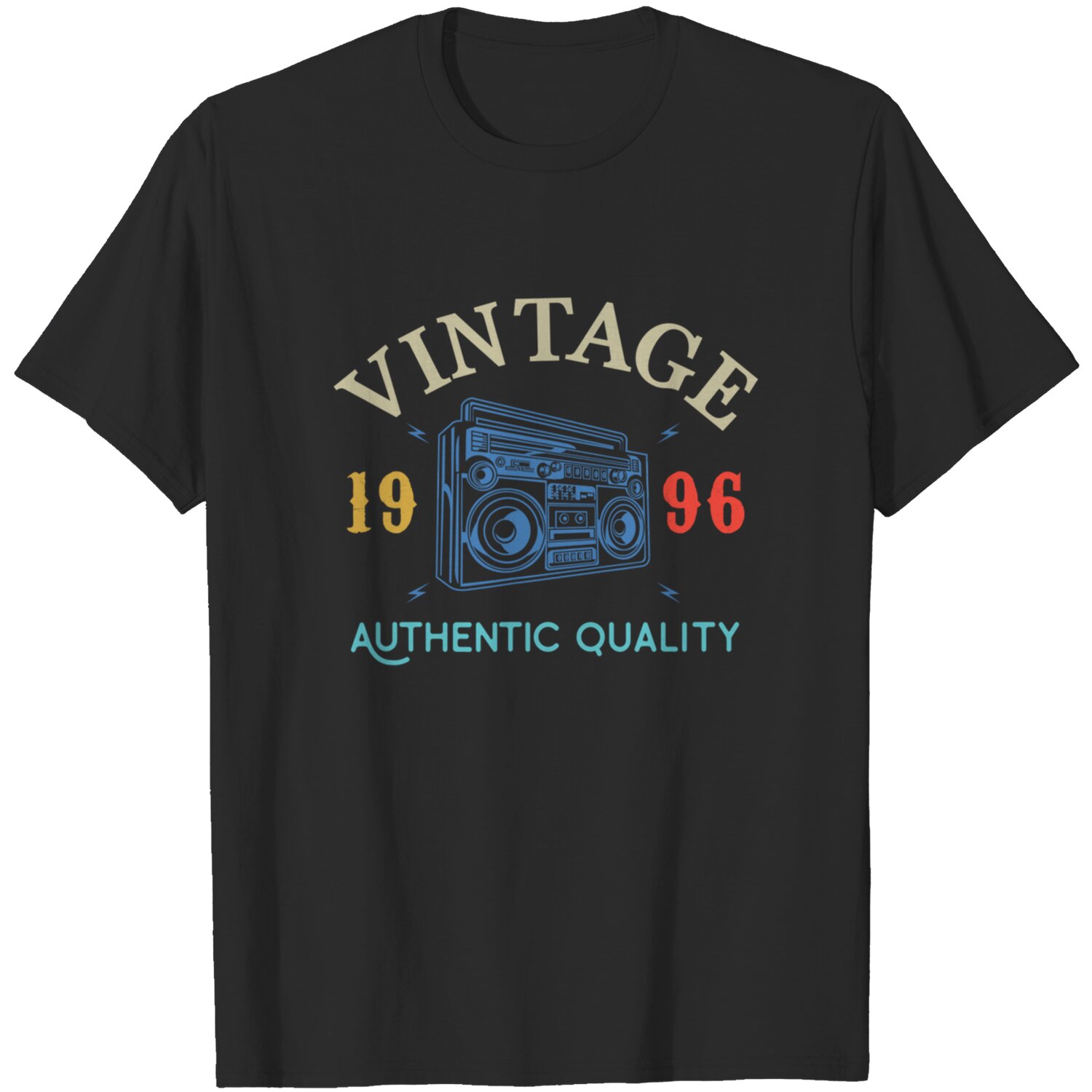 25 Years Old 1996 Vintage 25th Birthday Anniversary Gift T-Shirt