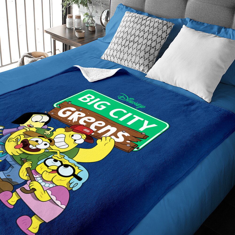Channel Big City Greens Baby Blankets