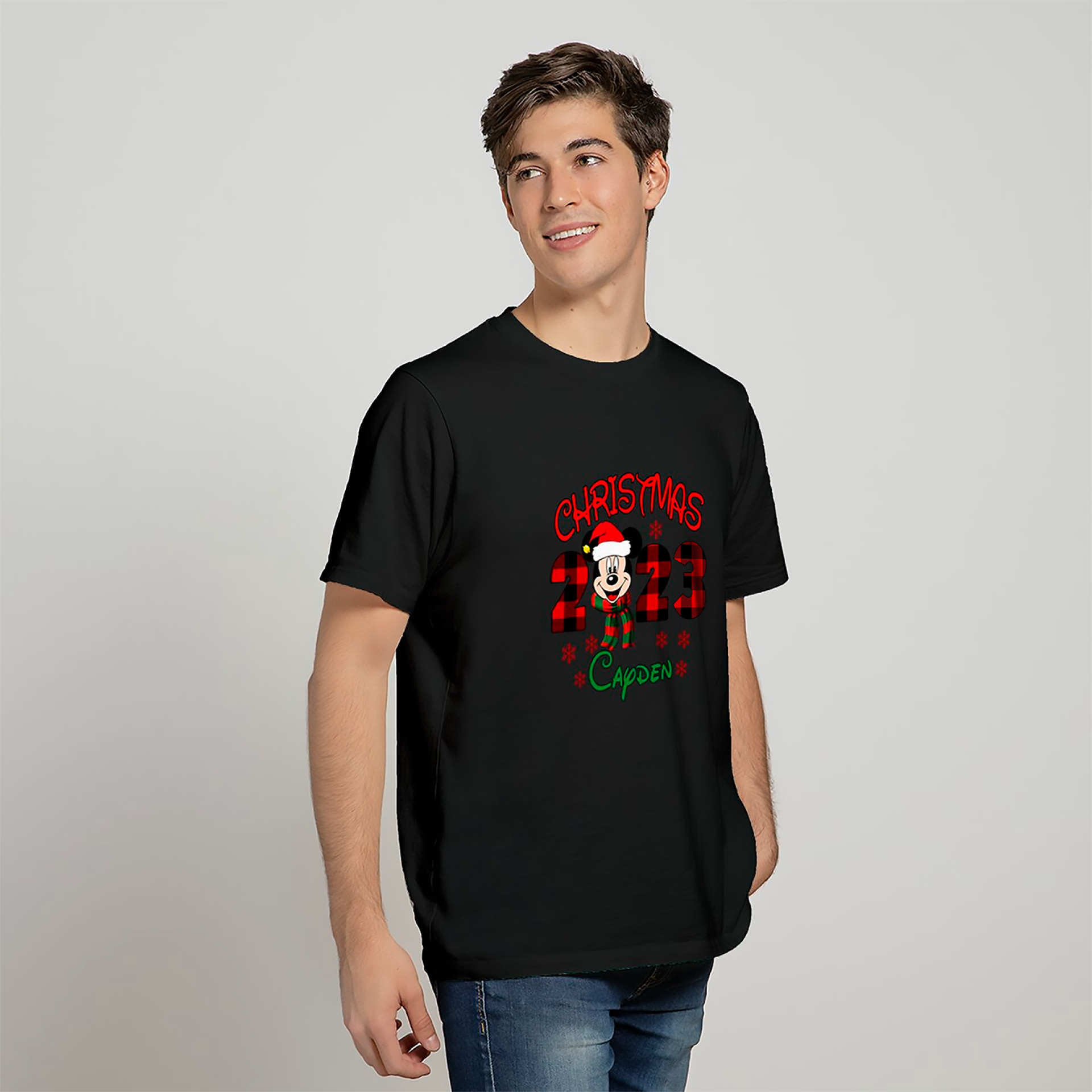Disney Christmas 2023 Mickey And Minnie Family Matching T Shirt