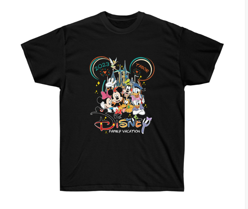 Personalized Disney Matching Family Disney Vacation 2023  Shirt