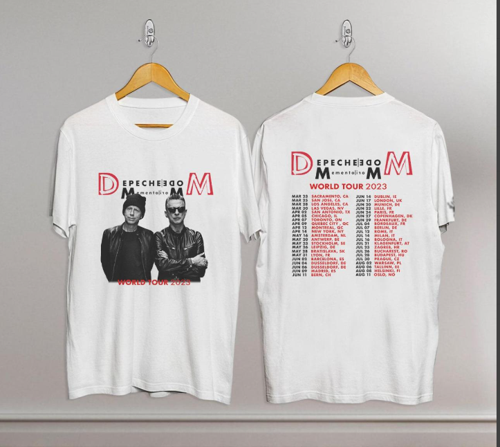 Depeche Mode Memento Mori Tour 2023 T-shirt