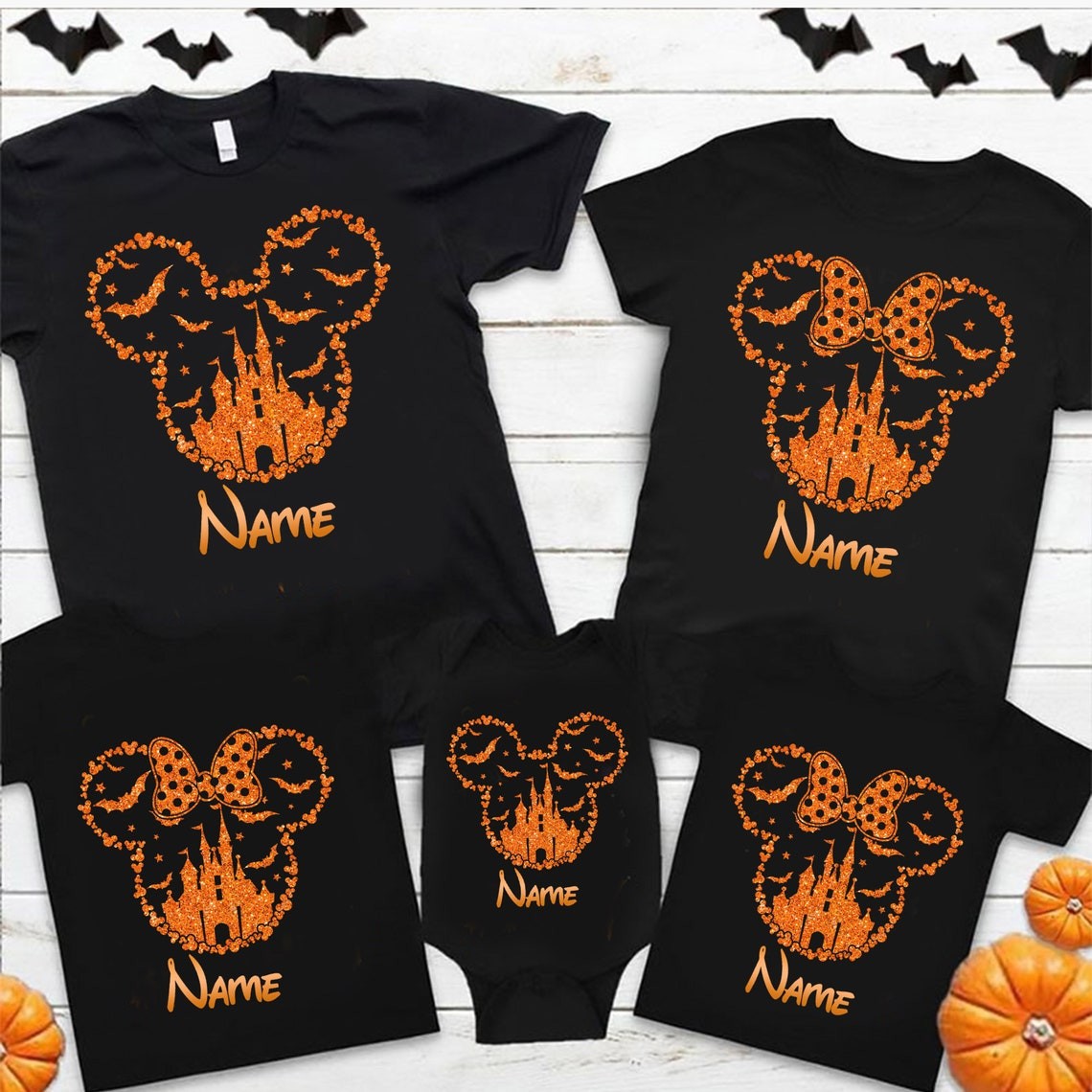 Disney Halloween Personalized Mickey Not So Scary 2023 T-Shirt