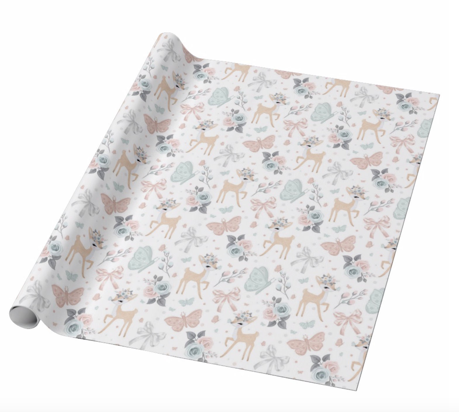 Baby Shower Wrapping Paper for Girl sold by Spanish Hannes Horse